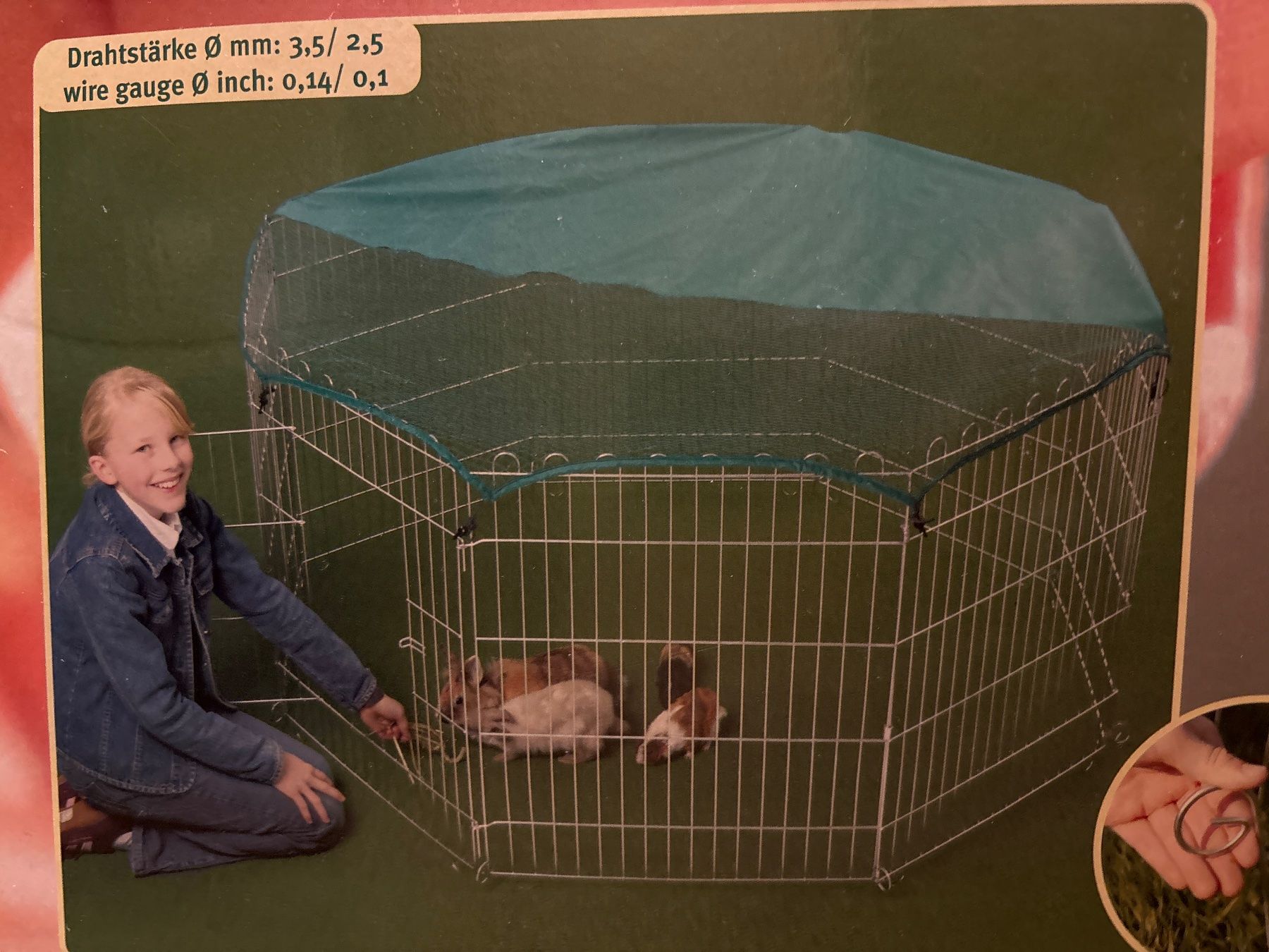 Altre attrezzature per stalle: mobiler Kleintierzaun – Usato da Holziken venduto da _Catja_ 3
