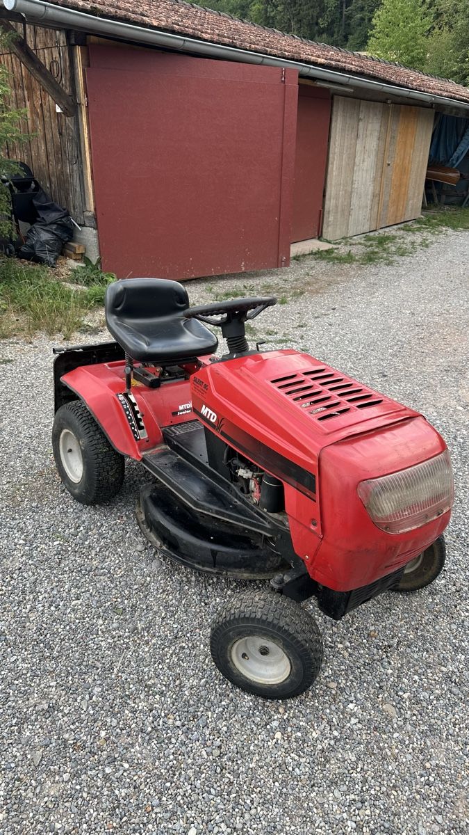 Mtd Rasenmäher: Rasentraktor MTD 115 Junior Rasenmäher – Gebraucht aus Hinteregg von Gelealese 1