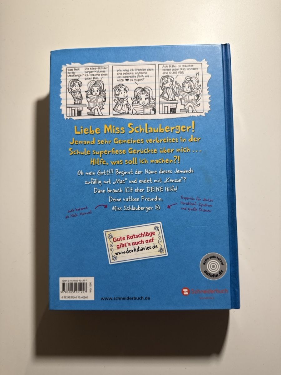 Bücher: Dork Diaries – Gebraucht aus Schlieren von sharu_02 2