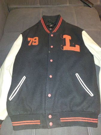 Vintage College Jacke von Yes or No Grösse L