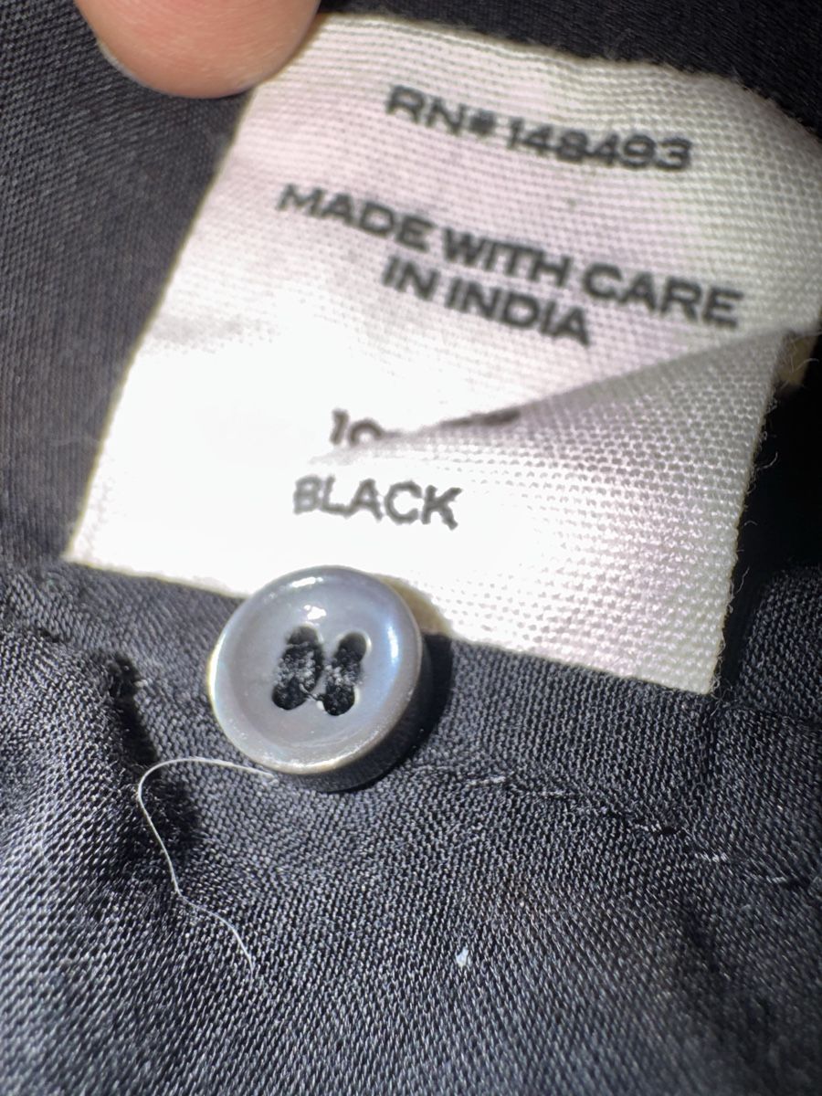 Camicette: DÔEN Jane Bluse schwarz Grösse S – Usato da Zürich venduto da Grace07 3