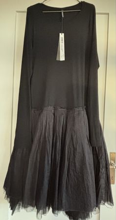 Rundholz Mainline Dress, Size M, Black
