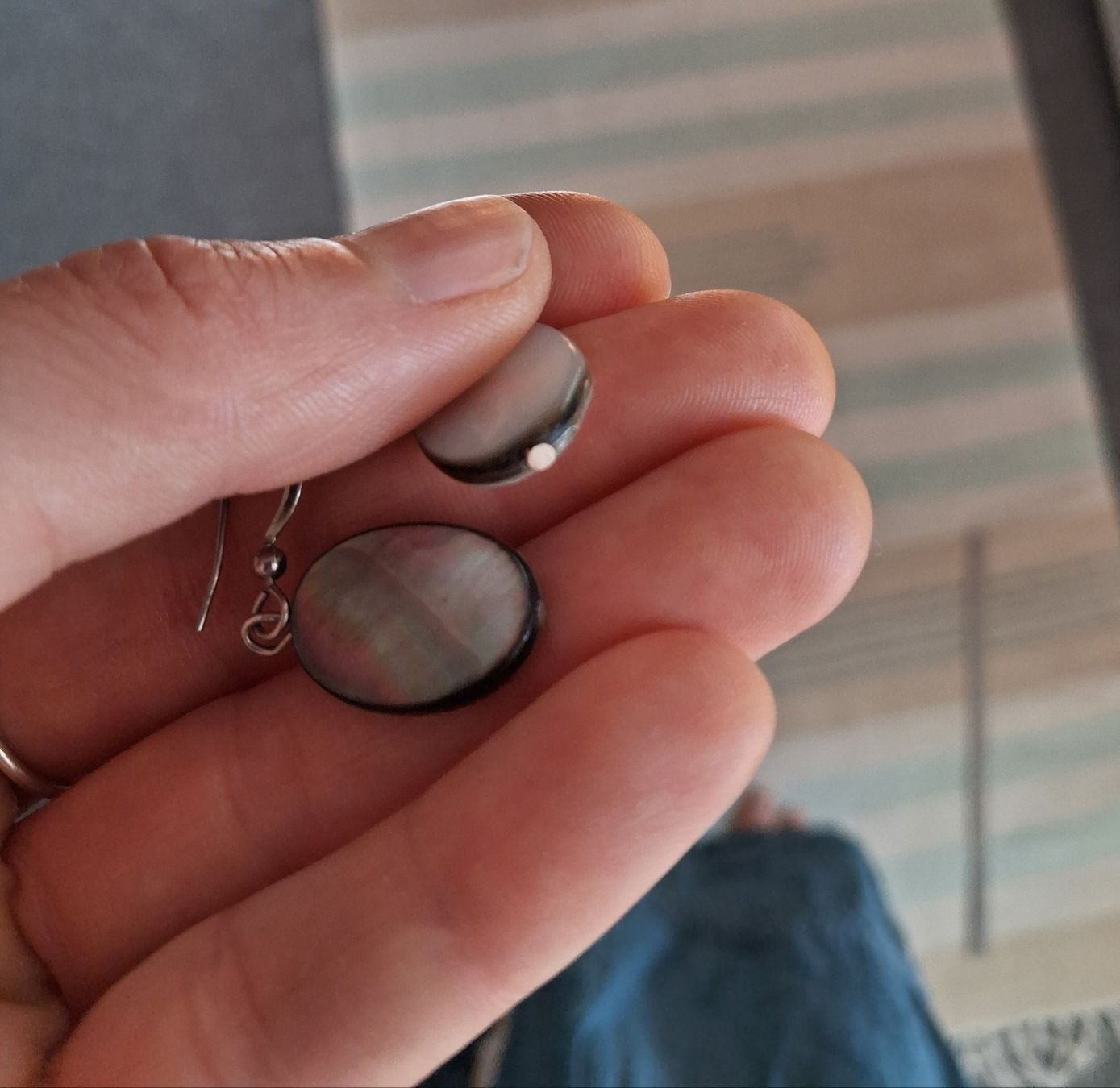 Ohrringe & -stecker: Ohrringe Perlmutt oval, NEU – Neu (gemäss Beschreibung) aus Wald ZH von e8e 4