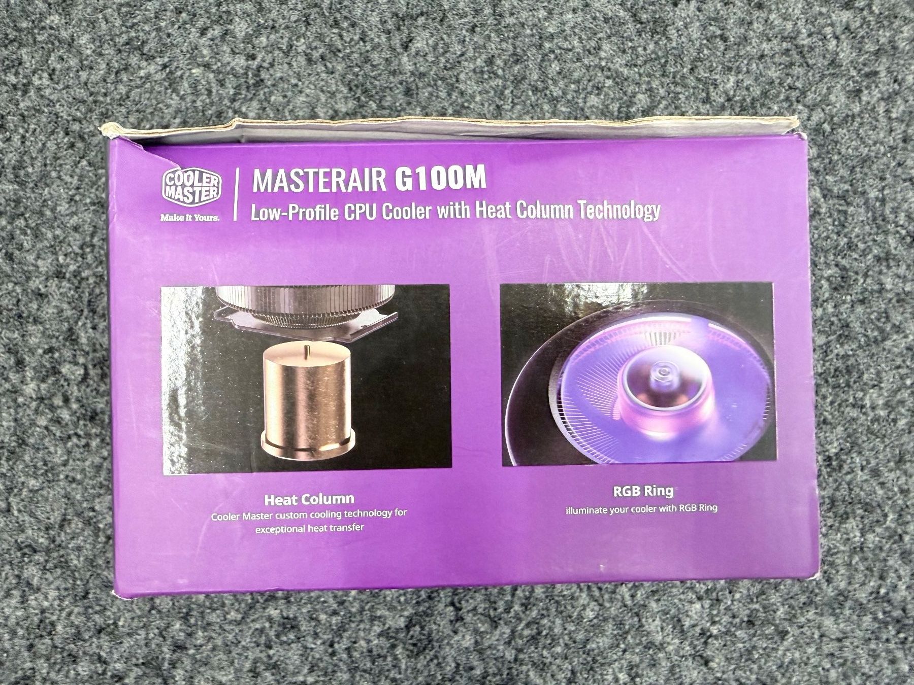 Elektronikbauteile: Cooler Master MasterAir G100M CPU Cooler – Gebraucht aus Zug von F-jay69 2