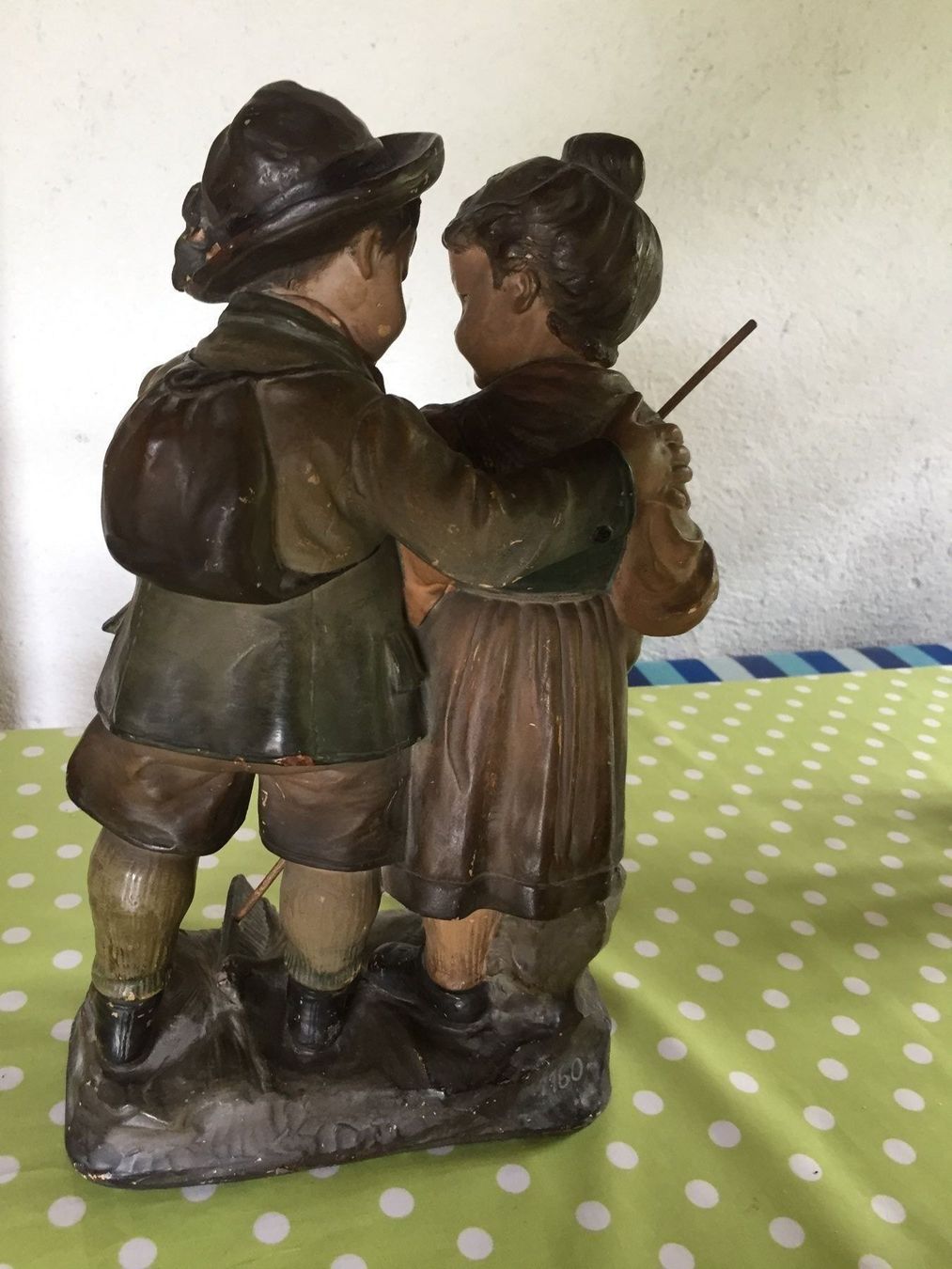 Skulpturen & Statuen: Gips Liebespaar ANTIK 40cm Höhe – Gebraucht aus Trachslau von post35 6