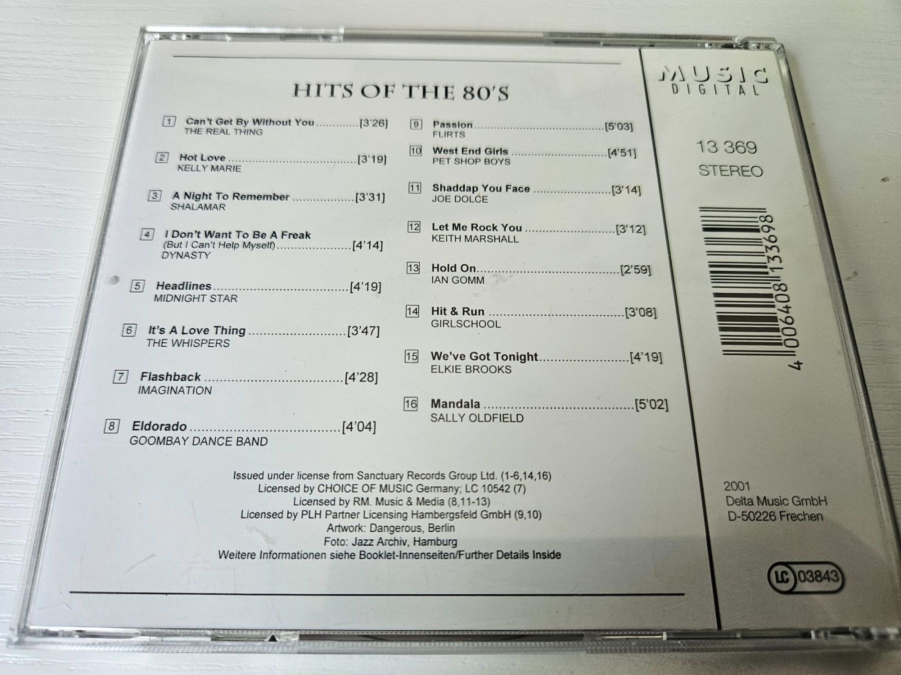 CD: Hits der 80er – Usato da Liestal venduto da tower01 1