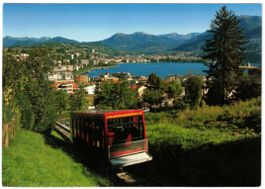 Lugano mit Standseilbahn Monte San Salvatore