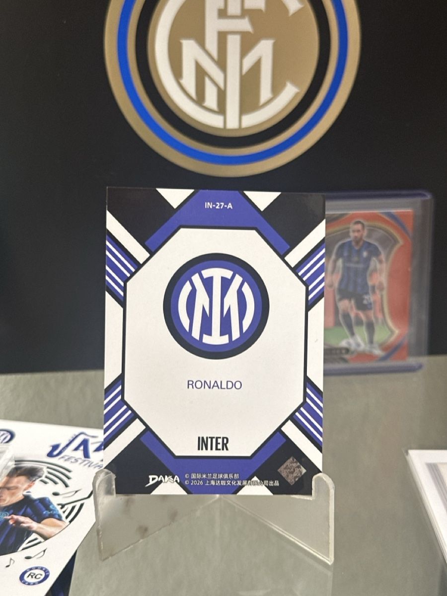 Carte collezionabili: Ronaldo Inter 1998-99 card -DAKA NM – Nuovo (secondo la descrizione) da Sirnach venduto da D.SecondChance 1