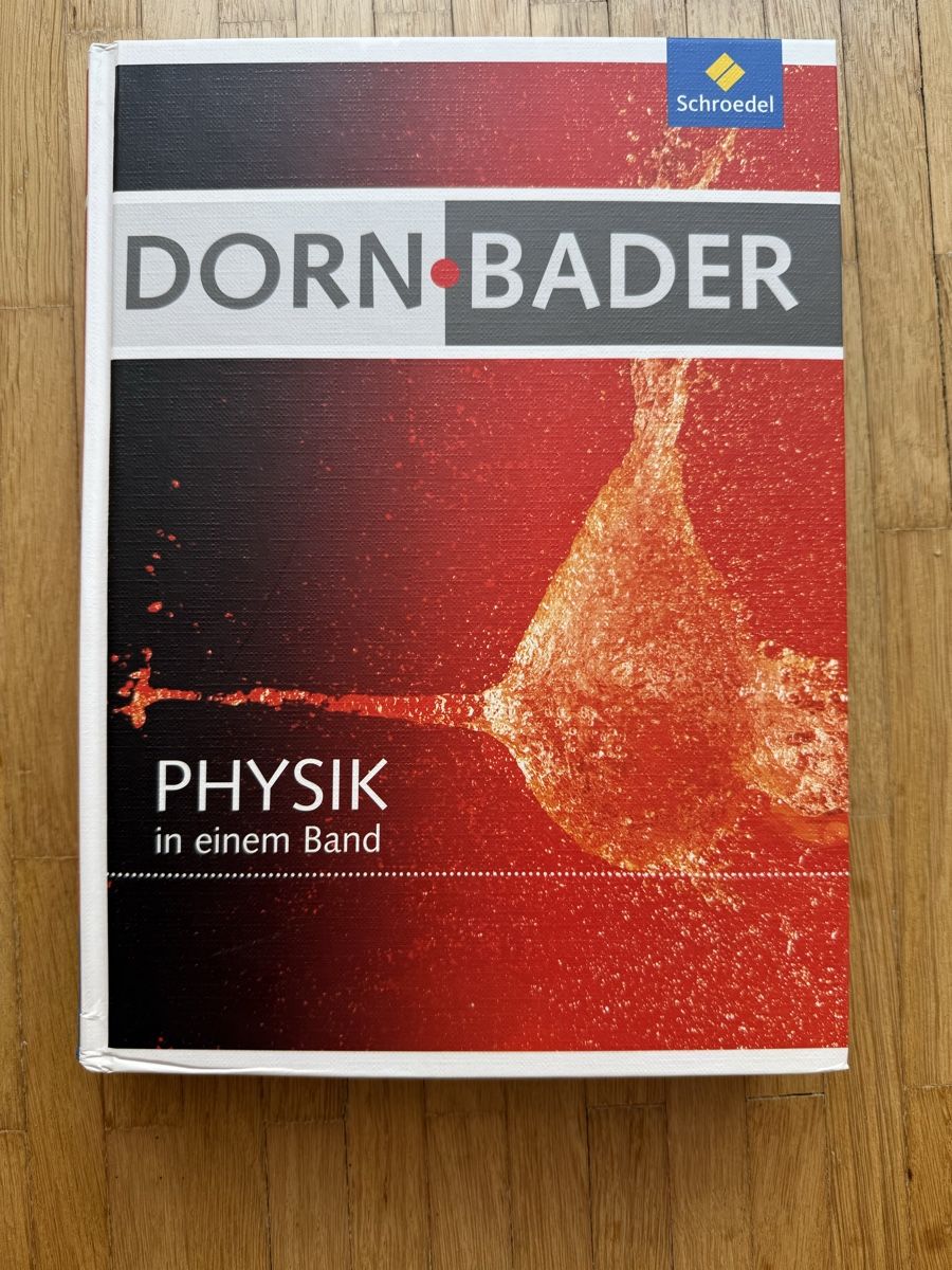 Libri: Physik Dorn Bader – Nuovo (secondo la descrizione) da Zürich venduto da Mat1908
