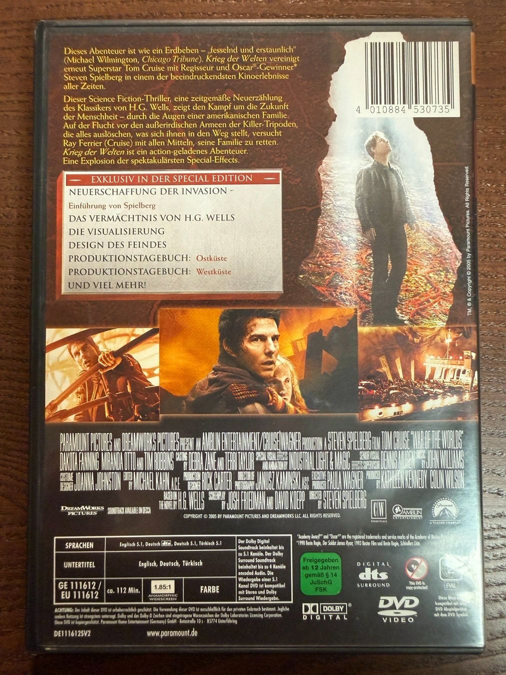 Tutti i DVDs: Krieg der Welten – Usato da Zürich venduto da FilmFreunde 1