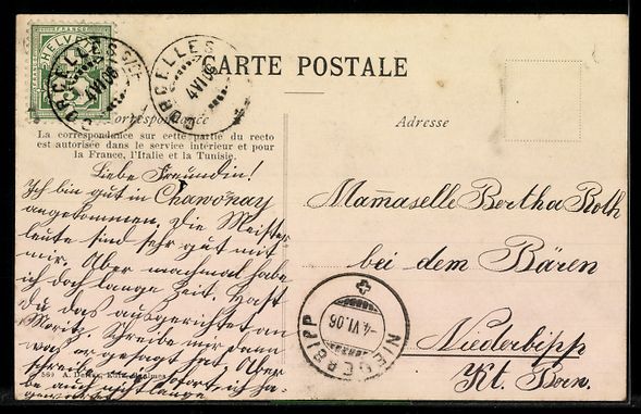 Cartoline postali: AK Corcelles sur Chavornay, Panorama – Usato da Berlin venduto da bartko-reher 1