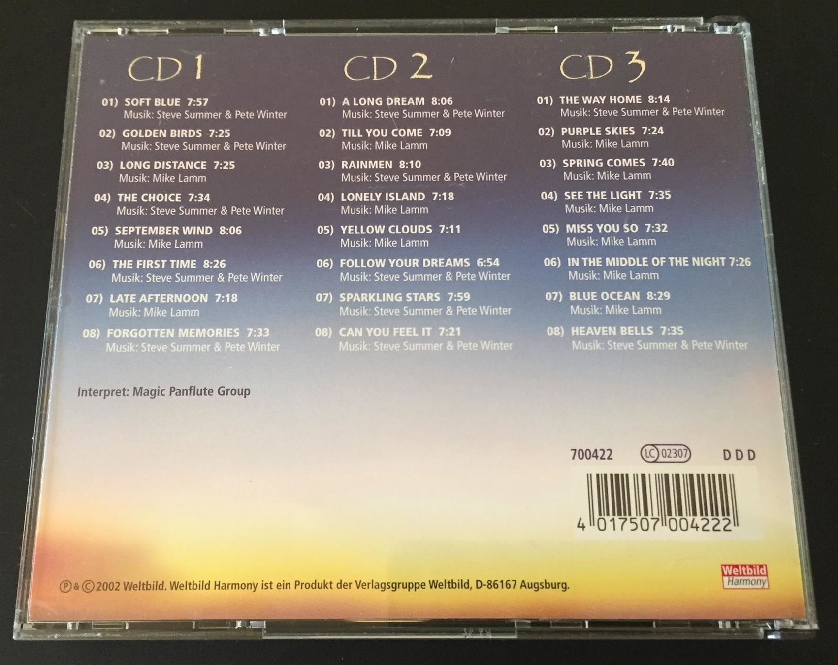 CDs: Magic Panflute Group Meditation in Pan Coffret 3CD Boxset – Neu (gemäss Beschreibung) aus Genève von Cockattoo 1