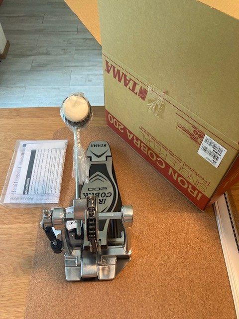 Strumenti musicali: Tamara Iron Cobra HP200P Single Pedal – Nuovo e nell'imballaggio originale da Zürich venduto da Laura1079 2