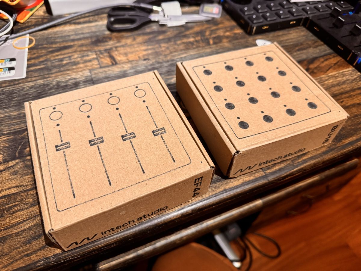 Strumenti musicali: Intech Studio BU16 & EF 44 prog. Standalone Midicontroller – Usato da Rüeggisberg venduto da daga13 2