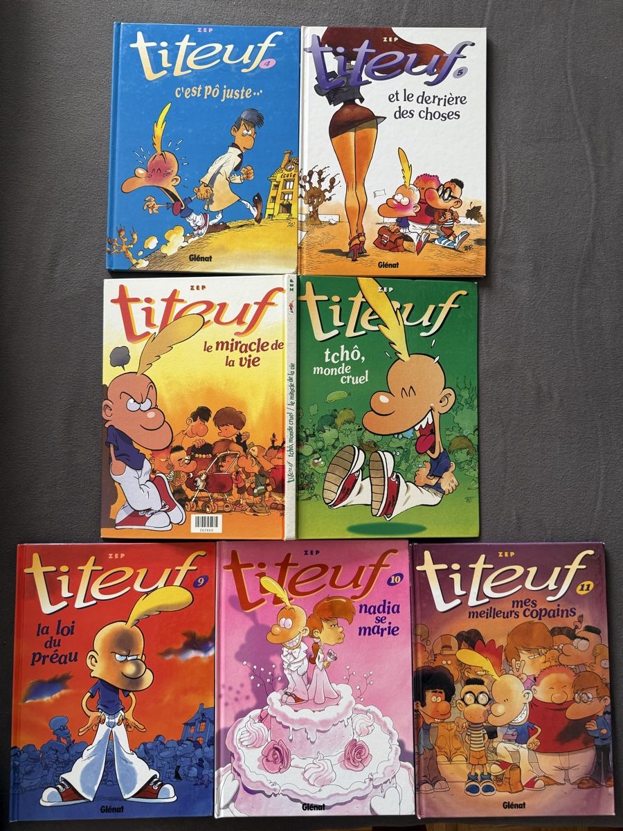 Fumetti: Lot de 7 BD Titeuf – Usato da Le Locle venduto da ant_xkv6