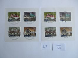 Voll Letztagsstempel der Poststelle 9063 Stein AR