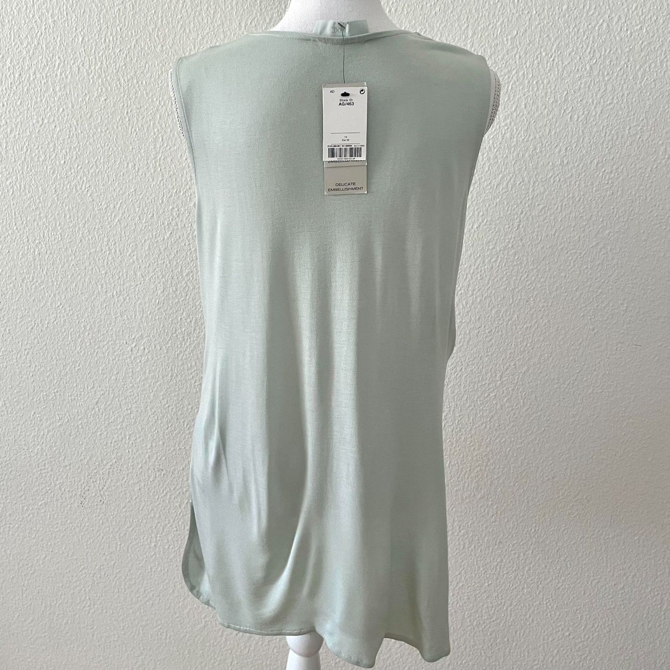 Next Top: NEXT Top Vert Pâle - Taille 42 - NEUF AVEC ETIQUETTE – Nuovo e nell'imballaggio originale da Vevey venduto da secondlifevevey 2