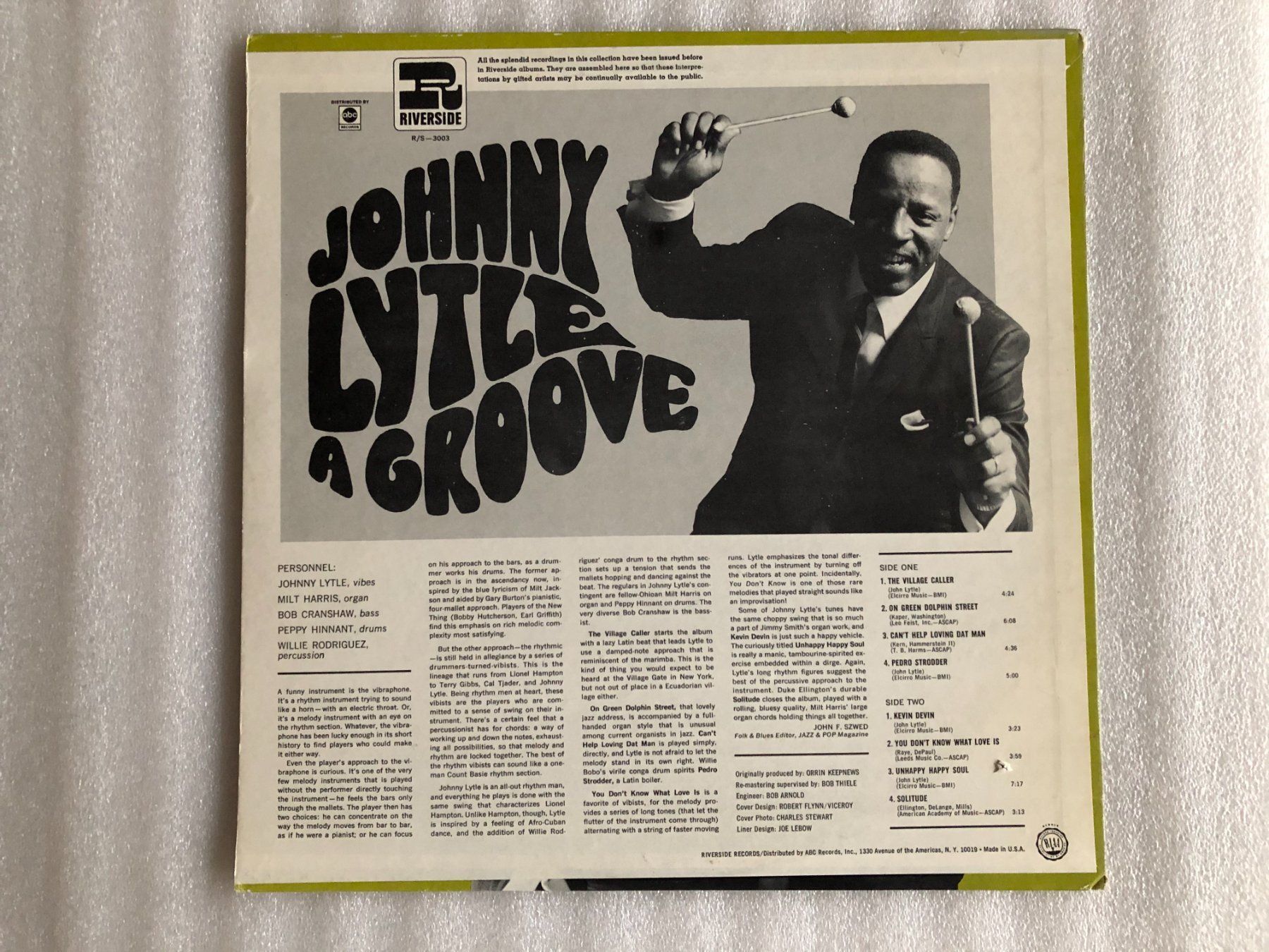 Schallplatten: JOHNNY LYTLE - A Groove (RE) – Gebraucht aus Zufikon von mirageg5 1
