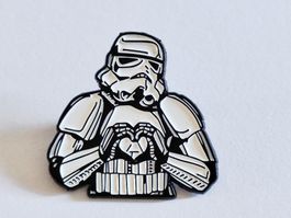 Pin: Stormtrooper "Heart" ca. 3.5 cm