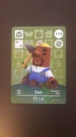 ACNL/NH Amiibo Karte EU - Nr. 112 Don