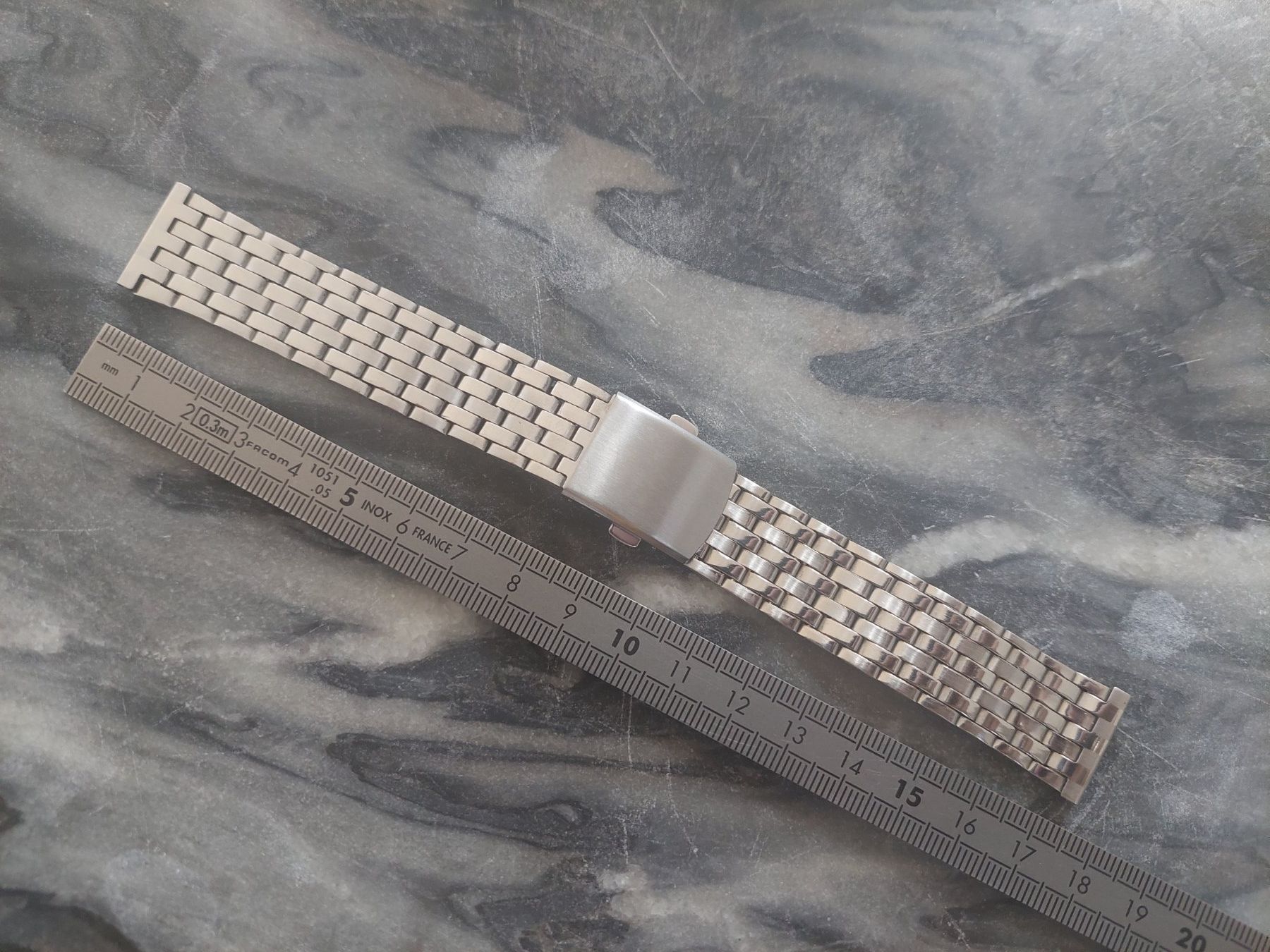 Bracciali & Braccialetti: Watch bracelet steel - 7 rows - 20mm – Nuovo (secondo la descrizione) da Wermatswil venduto da guillaume.jung