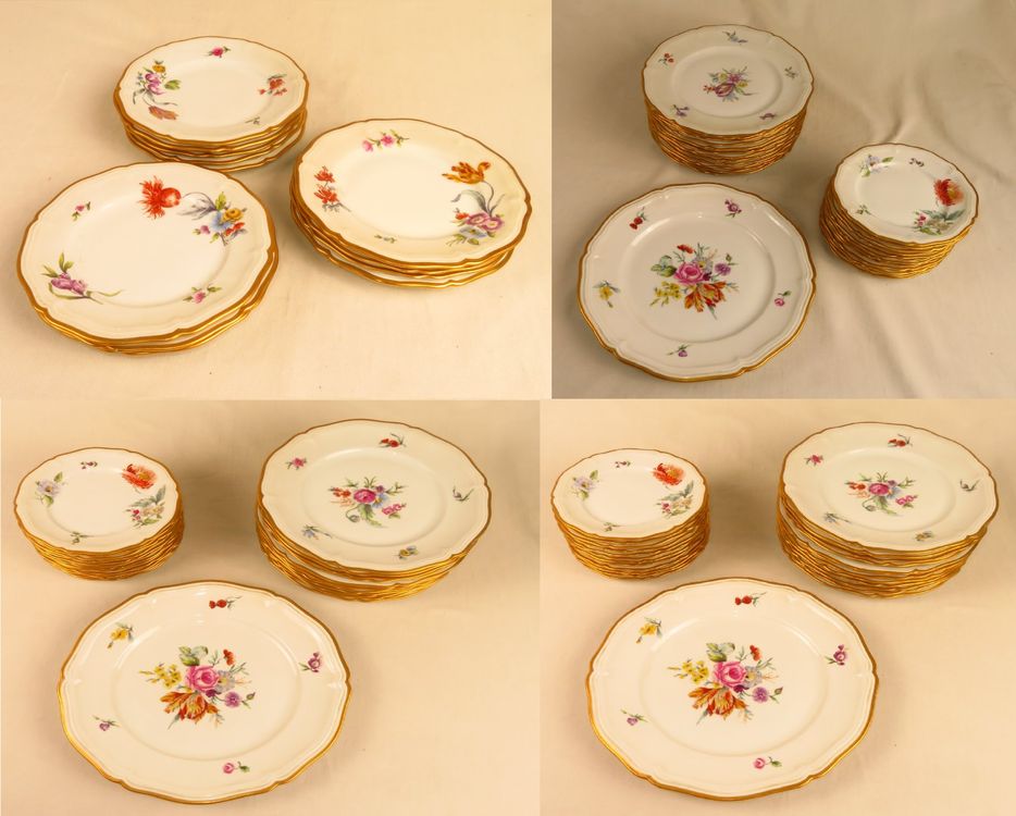 Rosenthal Tellerset mit Blumenmuster (Gebraucht) in Reinach BL für CHF ...