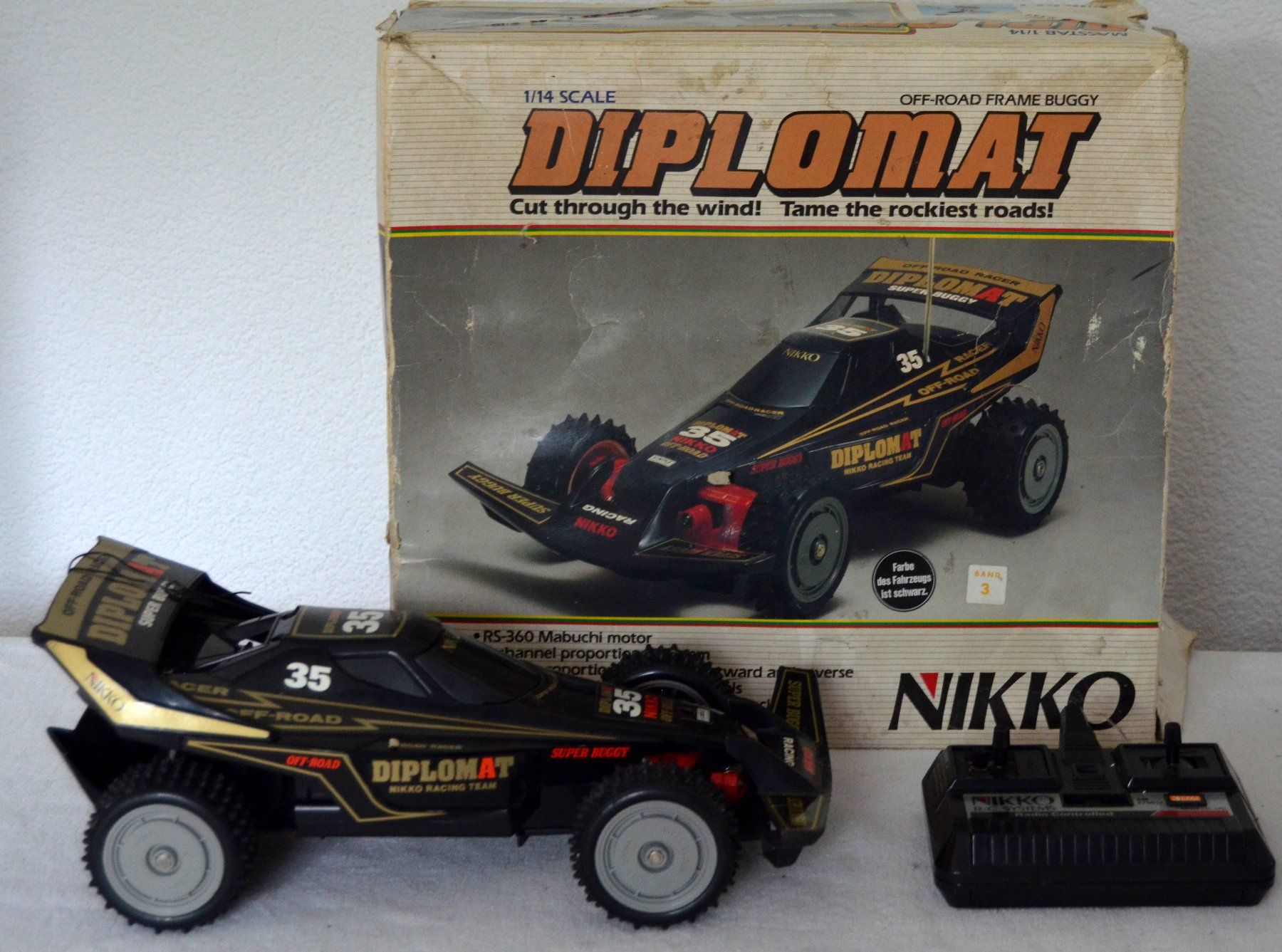 Nikko RC Kits de montage: Nikko Diplomat 1/14 RC Auto / voiture télécommandé – D'occasion à Collonges par arashee 5