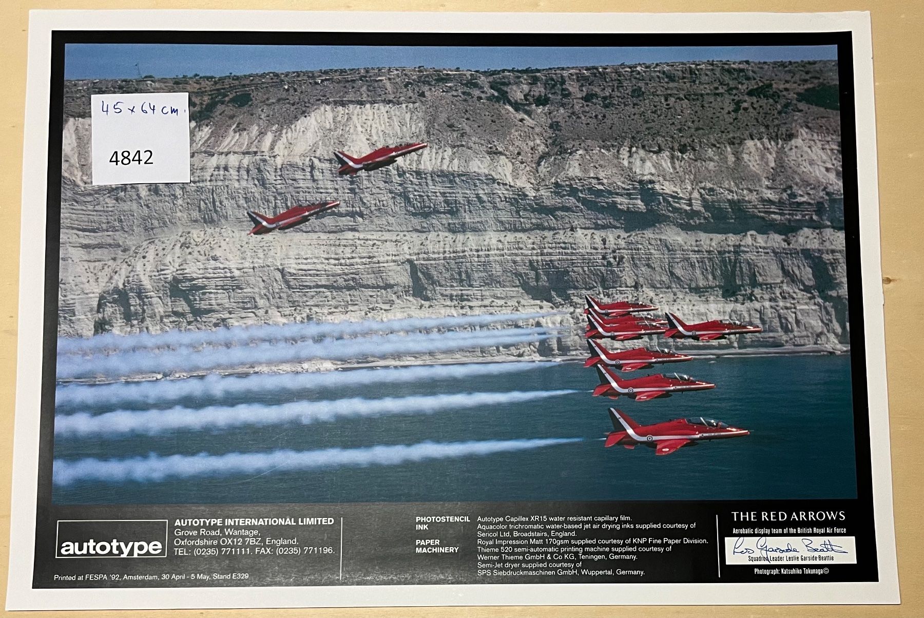 Foto & Immagini: Red Arrows, Kunstflug, The British Air Force; Poster – Nuovo e nell'imballaggio originale da Muttenz venduto da Golden_Times
