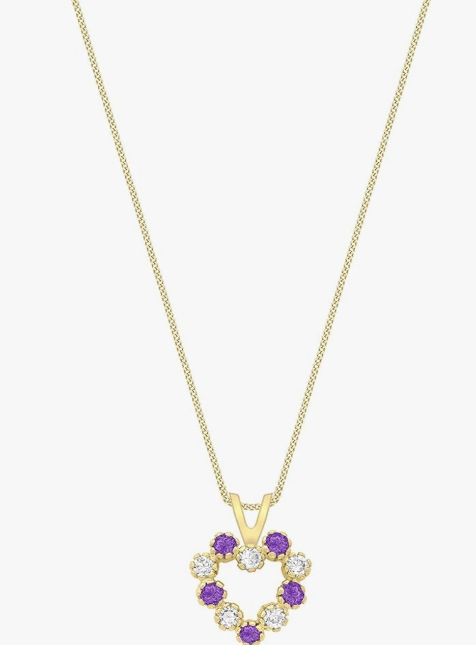 Catenine: Halskette Echtgold und Amethyst – Nuovo e nell'imballaggio originale da Hemmental venduto da Schmuckstudio 1