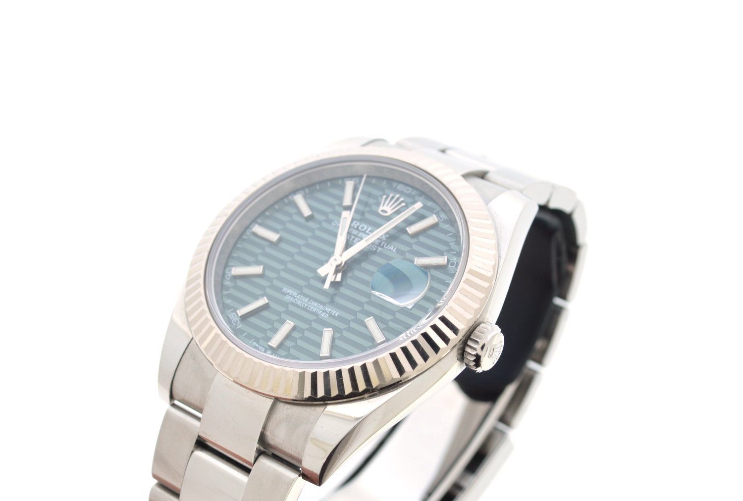 Rolex Uhren: Rolex Datejust 41mm green dial 126334 – Gebraucht aus Lausanne von TimeWorld 1