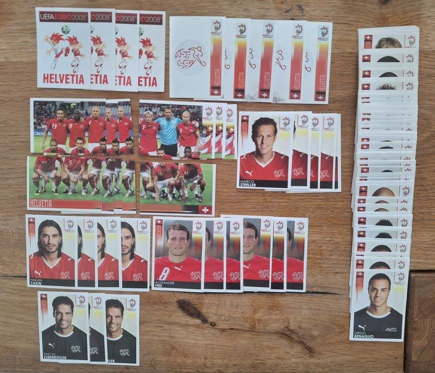 Panini Carte collezionabili: Panini EM 2008 / 142 Stickers vom Team Schweiz – Usato da Horw venduto da Zemmerli