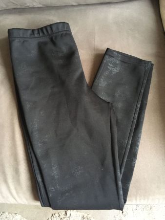 Legging Épais noir légèrement brillant 3