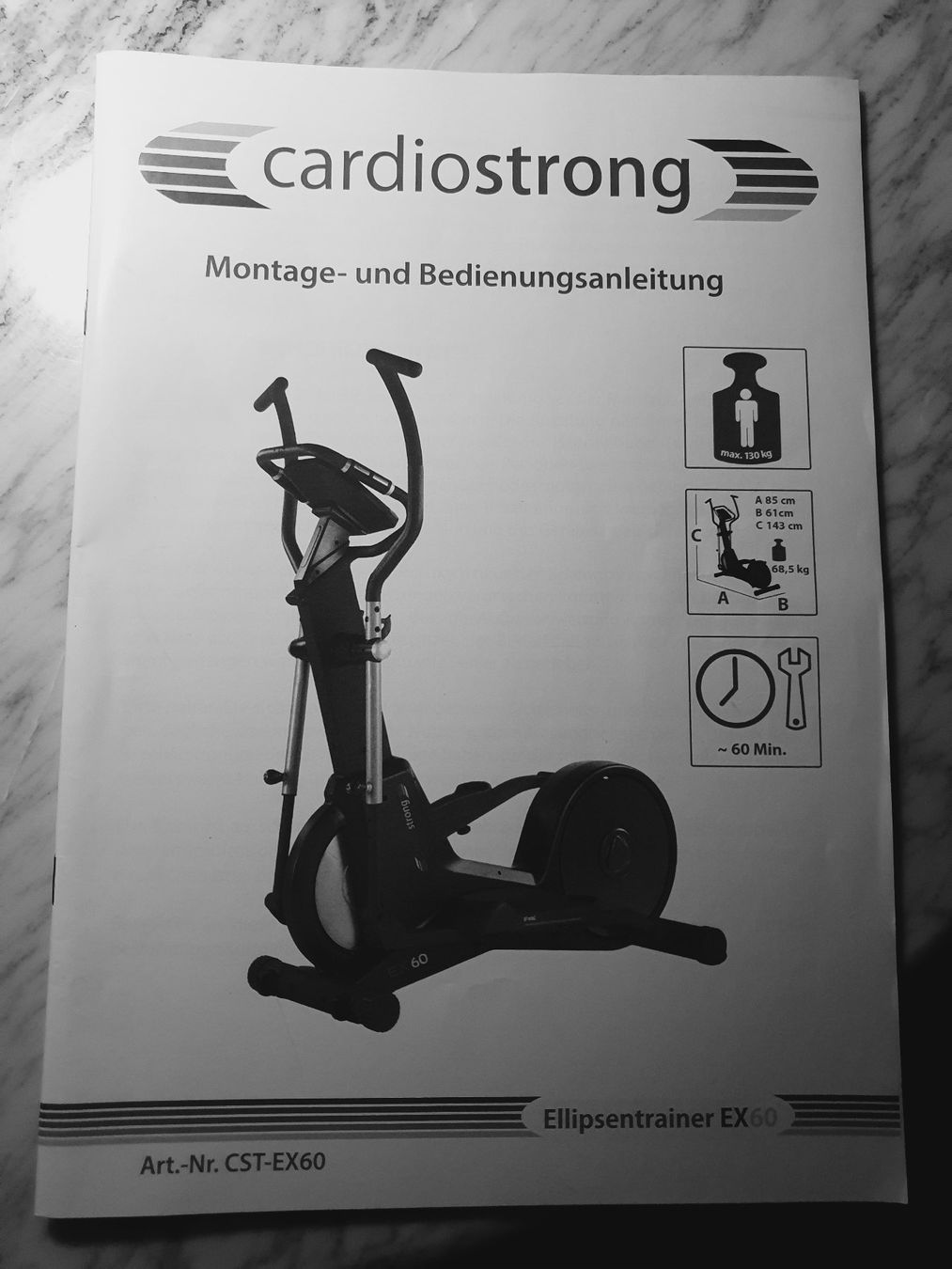 CardioStrong Hometrainer: Crosstrainer cardiostrong Ellipsentrainer EX60 – Usato da Aesch BL venduto da urs_ps85 2