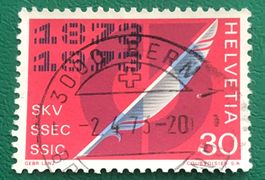 CH Briefmarken Vollstempel   