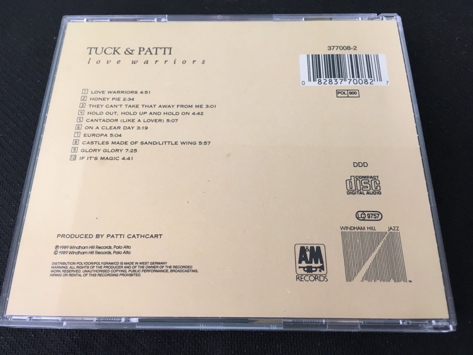 CD: Tuck & Patti - Love Warriors -CD- – Usato da St.Gallen venduto da MedienJoe 2