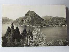Lago di Lugano , Monte S. Salvatore 1953