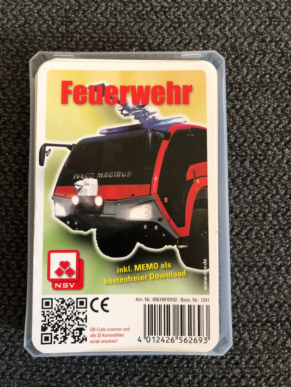 Giochi: QUARTETT SPIEL FEUERWEHR AUTO – Usato da basel venduto da Lastcall
