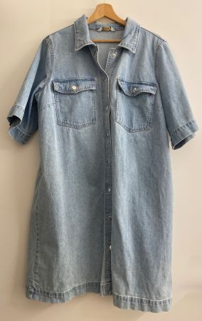 ONLY Jeanskleid hellblau Gr. XL