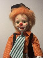 Vintage Clown mit Musik und Bewegung – ca. 30 cm