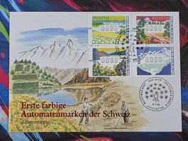 CL27 Enveloppe + Timbre Suisse 1996
