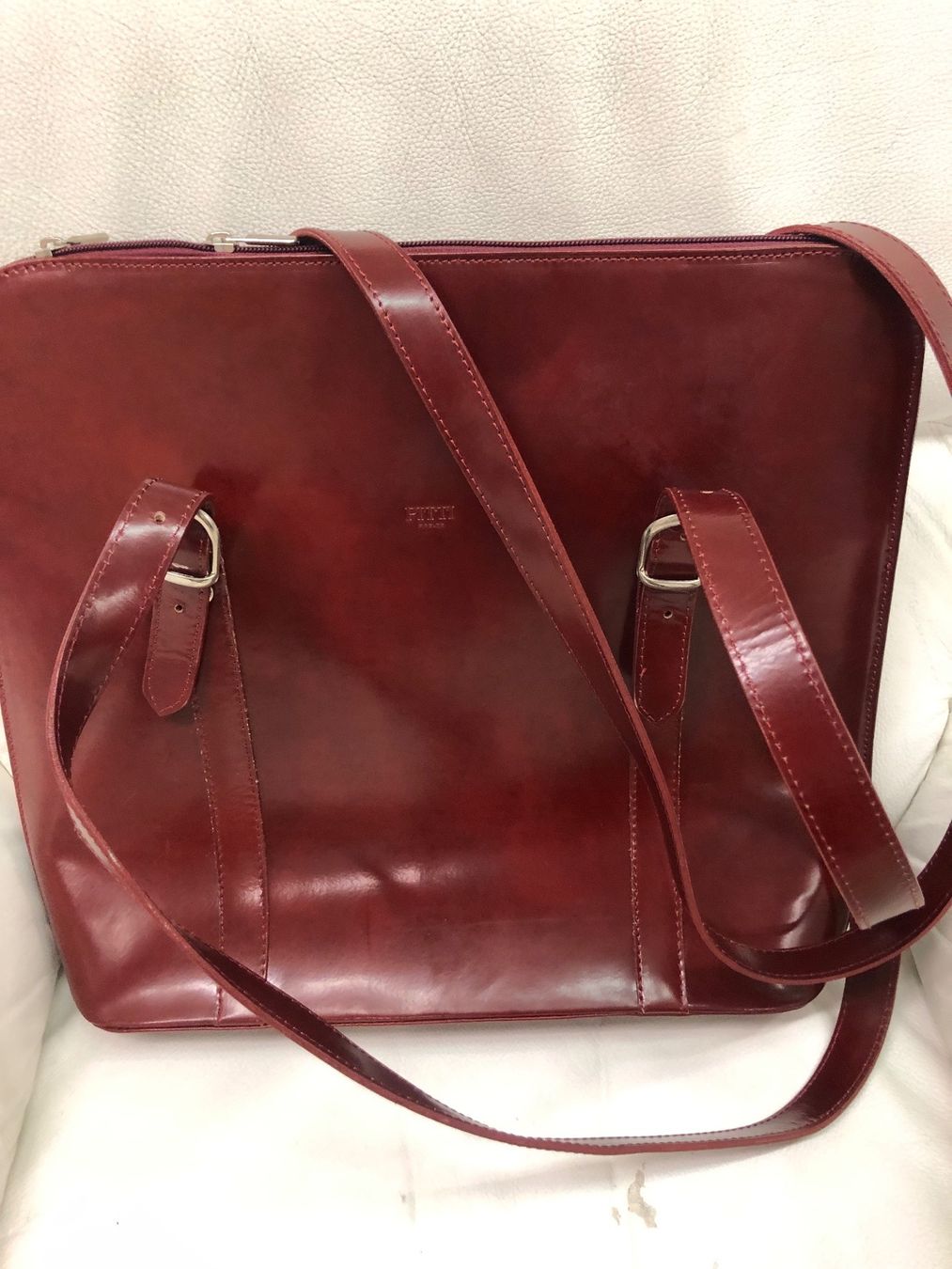 Taschen für Damen: Pitti Ledertasche aus Florenz – Gebraucht aus Basel von sch_9g6x 7