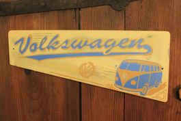 VW " Volkswagen Bulli T1 " Blechschild
