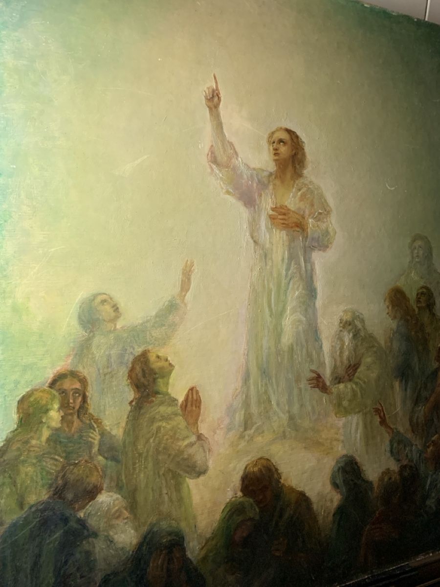 Tableaux: E.W.  1955 grosses Gemälde – D'occasion à Wolfhalden par SecondAntique