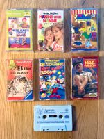 7 Kinder Hörspiel Kassetten Bibi Blocksberg Hanni Nanni etc.