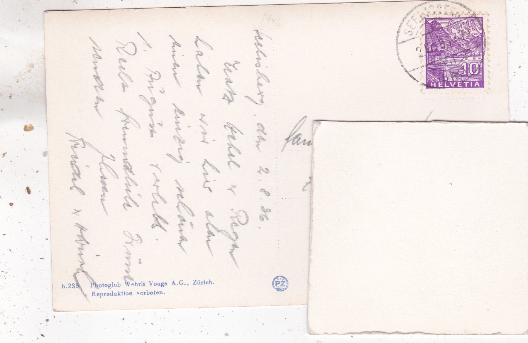 Cartoline postali: Seelisberg Hotel Bellevue 1936 – Usato da Herisau venduto da Lisegrat2008 1