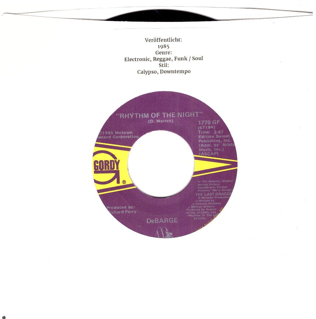 Dischi in vinile: DE'BARGE – Usato da Bassersdorf venduto da house-of-vinyl