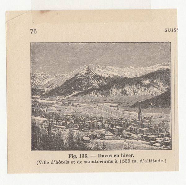 Incisioni: DAVOS, 3 HOLZSTICHE – Antico da Grüningen venduto da Kartensammler 8