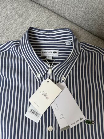 Lacoste Hemd, neu mit Etikett, Grösse 38 (S)