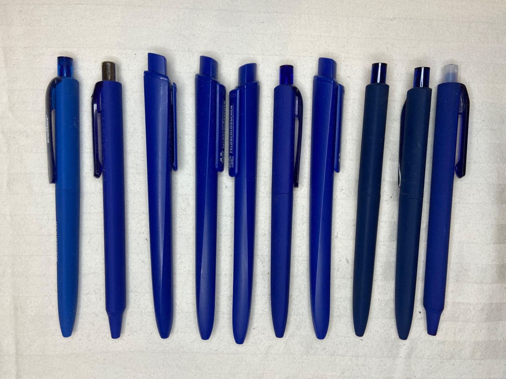 Stifte & Marker: 10 Kugelschreiber (blaue Tinte) – Gebraucht aus Zürich von dedasiba 1
