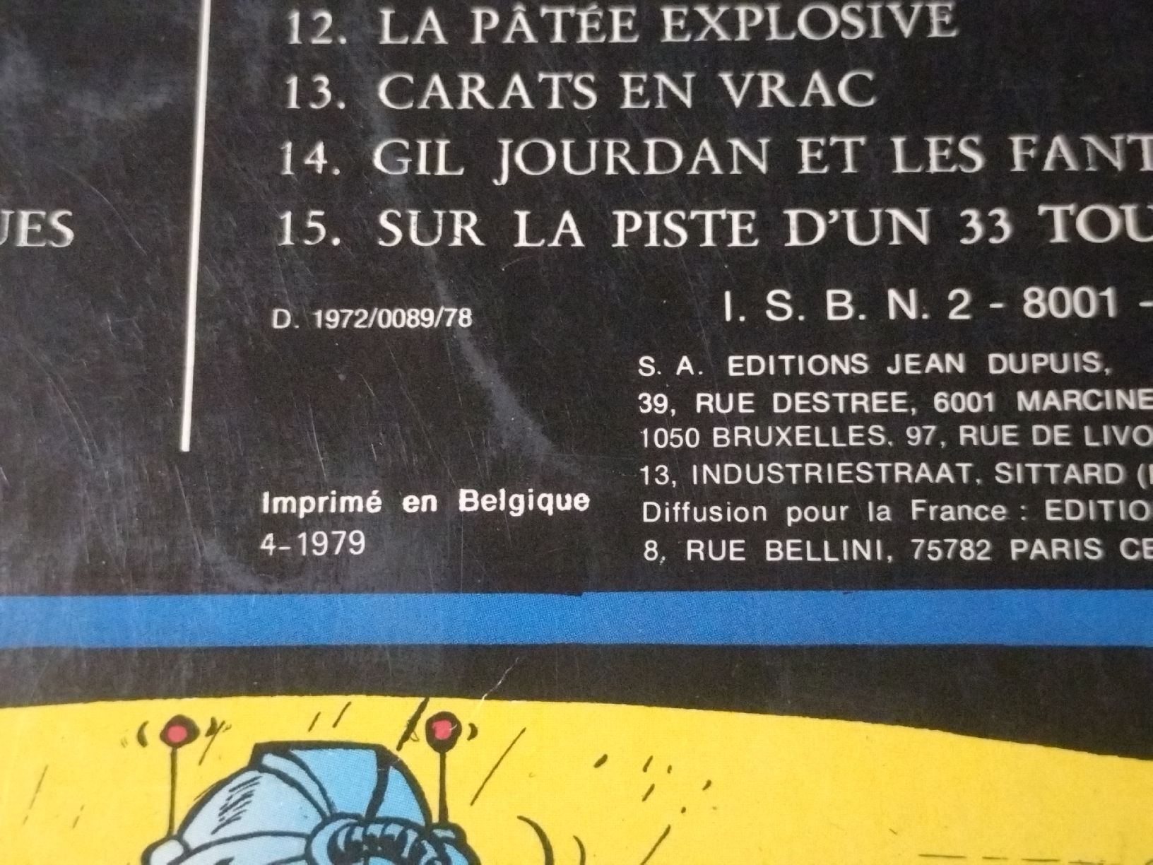 Fumetti: Gil Jourdan et les Fantômes – Usato da Farvagny-le-Grand venduto da LaCaverne 2